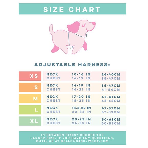 🏷️NWT Disney x Sassy Woof Minnie Mouse & Daisy Duck Dog Harness - Various Sizes - Picture 15 of 15